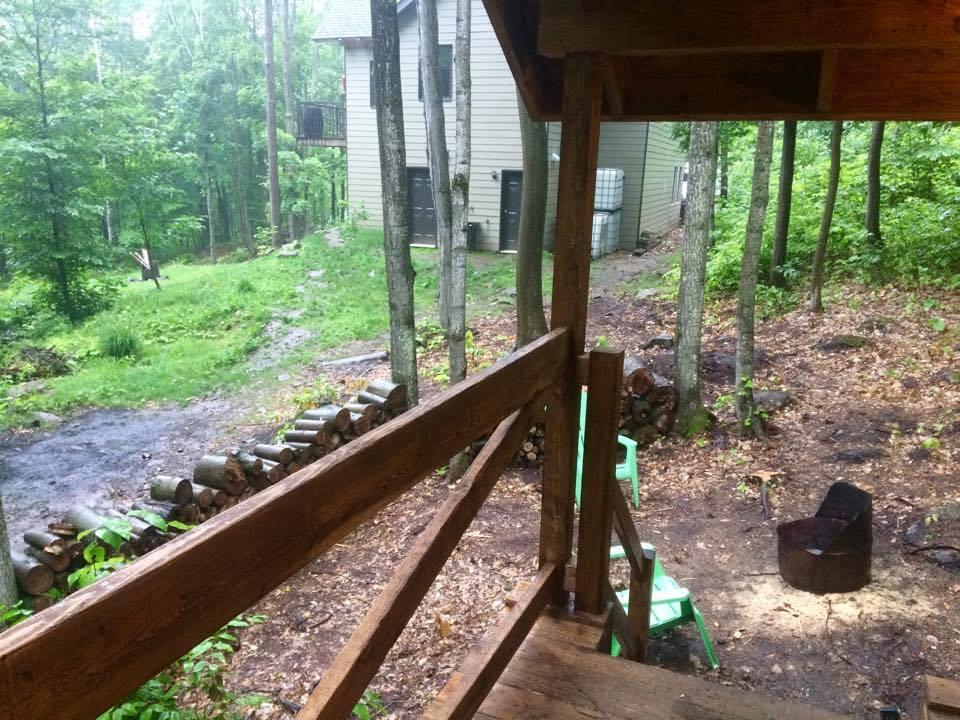Les Cabines Nordik Des Piles Villa Saint-Jean-des Piles Eksteriør bilde