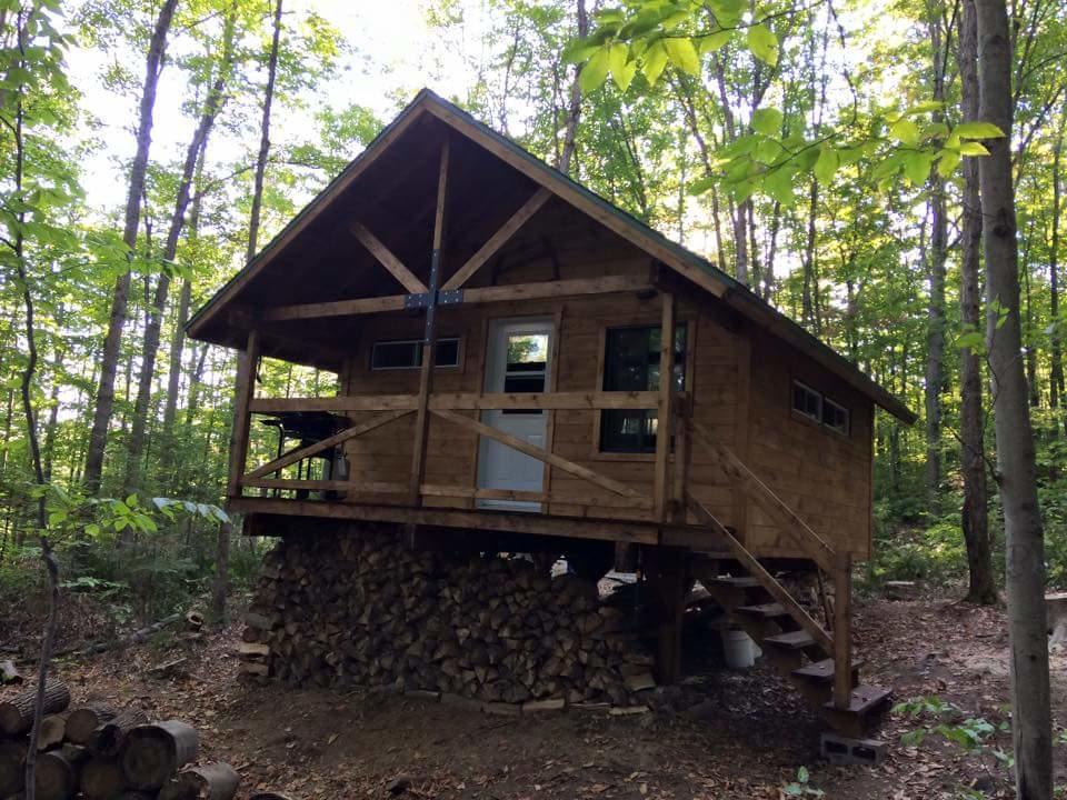 Les Cabines Nordik Des Piles Villa Saint-Jean-des Piles Eksteriør bilde